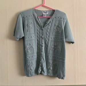 Alfred Dunner Petite Knit Top